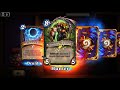 Hearthstone card pack opening