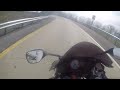 Almost rode into guardrail {GSX-R600}