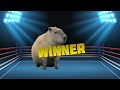 Capybara vs Shnappi cat! Meme battle