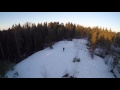 Unedited footage of quadcopter flight