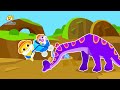 [TOP 3] Baby Shark Dinosaur Stories | +Compilation | Peekaboo & Hide and Seek | Baby Shark Official