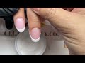 Dip French pink & white - step by step | Christine Lam