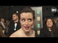 Hilarious Claire Foy at the BAFTAs - Netflix's The Crown