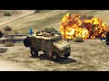 Ukrainian Fighter Jets Attack on Russian Secret Military Weapons Supply Convoy in Moscow - GTA5