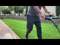 Lawn Aeration and Lawn Leveling with Sand