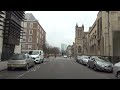 Bristol 4K - Sunday Morning - Driving Downtown - England