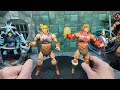 MOTU Masterverse New Eternia Thunder Punch He-man Review & Parts Swapping!