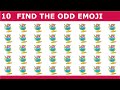 Find the ODD EMOJI -⚽️ SUMMER EDITION🏄🏼‍♀️⛵️15 Levels Emoji Quiz 🏖️