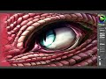 Timelapse Artwork - Eye Of The Dragon