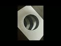 Learn how to draw a 3D Hole on Paper | Optical illusion |stepbystep tutorial