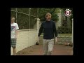 Bill Walton and sons play basketball at home 1994