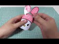 [✨paper diy✨] Sanrio Flip Phone blind bag 🎀 | Asmr tutorial