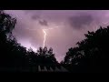 Storm with lots of lightning