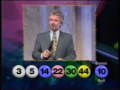 The first National Lottery programme BBC 1 Saturday 19th November 1994