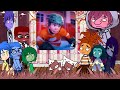 Inside Out 2 react to Riley|| Chu Gacha Reacts|| {🇺🇲🇧🇷🇮🇩🇷🇺}||