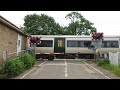 (HALOGEN WIGWAGS) Milton Fen Level Crossing, Cambridgeshire (25/05/24)