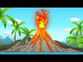 20 Minute Timer VOLCANO Explosion 🌋 Countdown with sounds