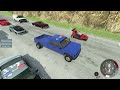 Racing UPGRADED Randomly Generated Cars Against SPIKE STRIPS in BeamNG Drive Mods!