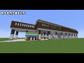 【マインクラフト】パート10現代的な駅の作り方【現代駅を建築してみた】