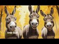 La Historia De Los 3 Burros ➤ Cuentos Para Reflexionar