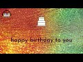 Happy Birthday Song (3 Times) | by Mmm De | No Copyright, Free To Use