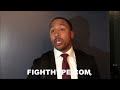 ANDRE WARD REACTS TO SPENCE DOMINATING GARCIA; EXPLAINS SPENCE'S 