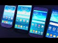 Samsung galaxy S3 and S3 mini vs Samsung Galaxy S4 and S4 mini