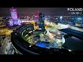 WARSAW BY NIGHT 2021 | Poland Aerial 4K | POLAND ON AIR | Warszawa z lotu ptaka| Warszawa nocą