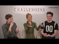 Zendaya, Josh O'Connor & Mike Faist x Coup De Main 'Challengers' interview