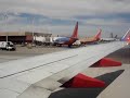 Southwest landing in Las Vegas