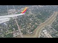 [4K]  Southwest Boeing 737 Max8 Dallas #DAL to Houston #HOU