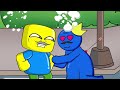 Oh No!!! Did Pink Kidnap Blue? Blue Sad Story! Rainbow Friends 3 Animation
