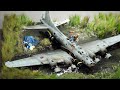 Diorama building DIY- Salvaging B-17 Swamp Ghost