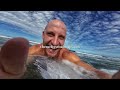 INSANELY SHALLOW GLASSY WAVES - POV SURF CLIP | Indonesian Reef