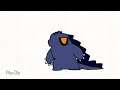 Godzilla atomic breath animation!