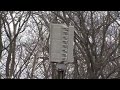 Analog Whelen WPS-3000 Air Horn & Alert | Pillager, Cass Co., MN Tornado Siren Test