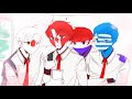 I do adore meme (maybeeee) #countryhumans Canada, Ukraine, Netherlands, Greece, Japan ;)