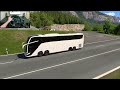 Smooth BUS ride while exploring the Switzerland - G8 1600LD - Euro Truck Simulator 2 | G29 + Shifter