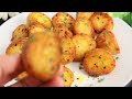 Perfectly CRISPY Garlic Potatoes! try this potatoes recipe and you'll be making it forever! no fry!