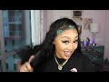 BIG & FLUFFY WAND CURL TUTORIAL | 24 INCH LOOSE DEEP WAVE FRONTAL WIG INSTALL ft. WIGGINS HAIR