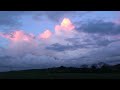 Convection timelapses & some intracloud lightning bolts, 8 May 2023