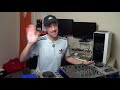 Pioneer DJM600 Mixer & 2 X Pioneer CDJ100S - Unboxing & Demo