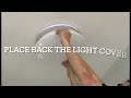 How to Replace Ceiling Light / Change LED ceiling light in HDB / DIY / Step by Step guide