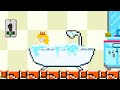 Mario and Tiny Mario rescue Peach in the Bathroom Maze| Game Animation
