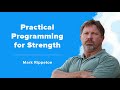 Mark Rippetoe on Effective Workout Programming for Getting Strong