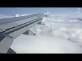 42 seconds from steep takeoff to above clouds in heavy rain