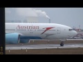 Austrian Airlines Boeing 777 Takeoff at Berlin Tegel Airport