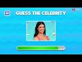 Guess the Celebrity in 3 Seconds | 100 Famous Faces | Celebrity Quiz 2024