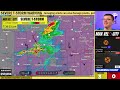 🔴 BREAKING Tornado On The Ground In Iowa - Tornadoes, Huge Hail Possible - With Live Storm Chasers