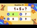 Learn & Play: Interactive Addition Quiz for Young Learners! 🎉